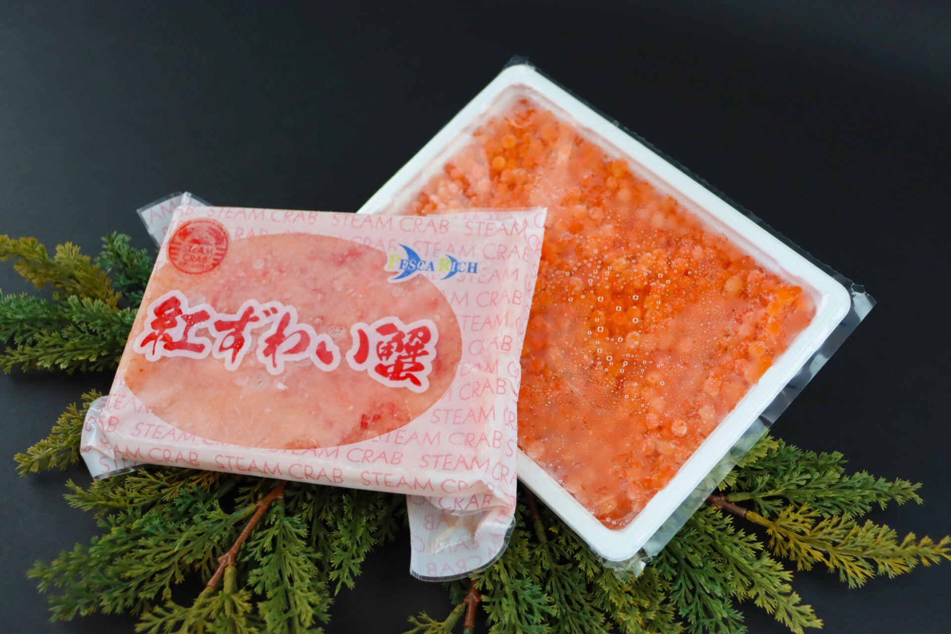 カニいくら丼セット（カニほぐし：300g / いくら：250g） – カニ通販
