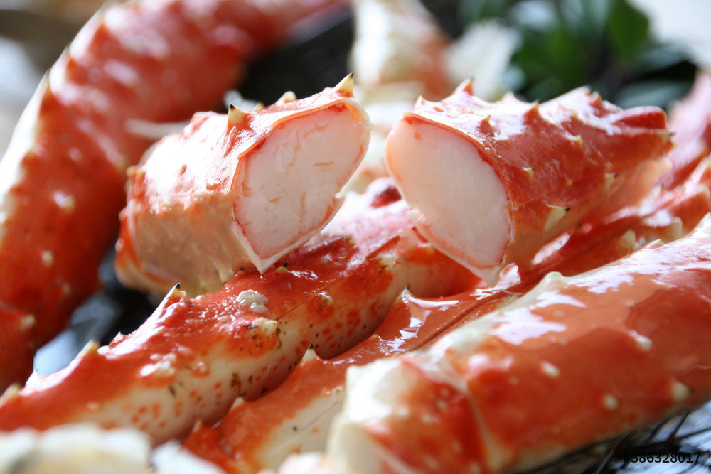 ビニールパラダイス カニックス □ボイル本たらばがに 太脚シュリンクパック 4L総重量800g | かじま